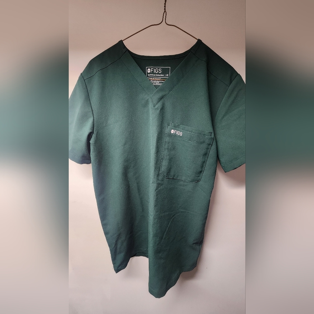 Figs Racing Green Scrub Set